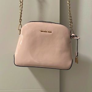 Michael Kors | Pale Pink Patent Leather Handbag
